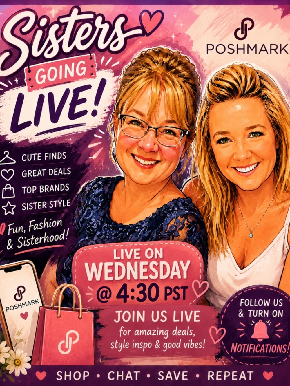 Sborsons and Sheltiemom117 Live Show on Wednesday's at 4:30 PST